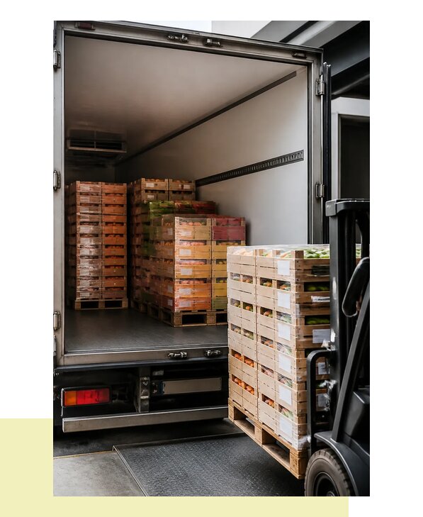 Перевозка сельхозпродукции на паллетах с доставкой в Кинешму