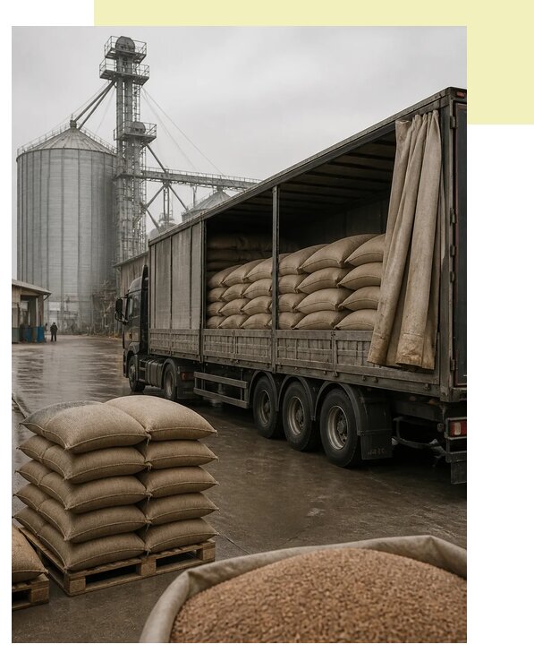 Перевозка гречихи автотранспортом в Кинешму по цене от 5054 р. | Агросервис-Кнш