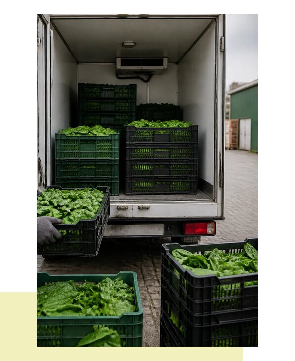 Перевозка шпината в Кинешму с сохранением свежести продукции